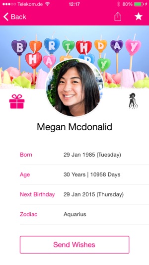 #BDay Pro Birthday Reminder(圖5)-速報App