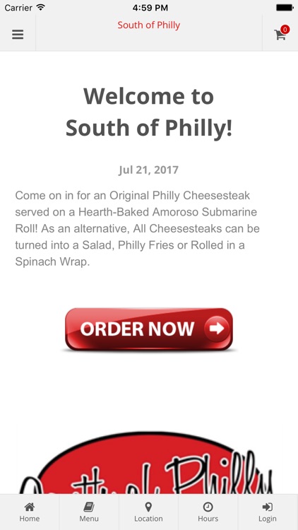 South of Philly Cheesesteaks & More