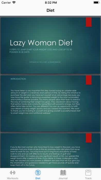 Lazy Woman Diet screenshot 3