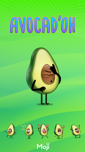 Avocad'oh by Moji(圖1)-速報App