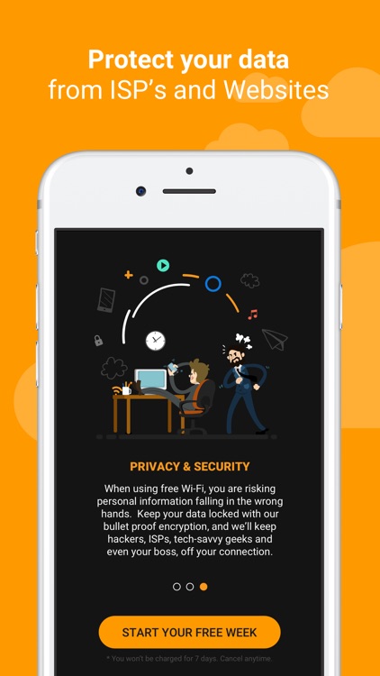 VPNHUB - Anonymous & Fast VPN screenshot-3