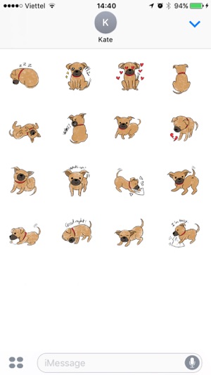 Tee - Puppy Stickers(圖3)-速報App