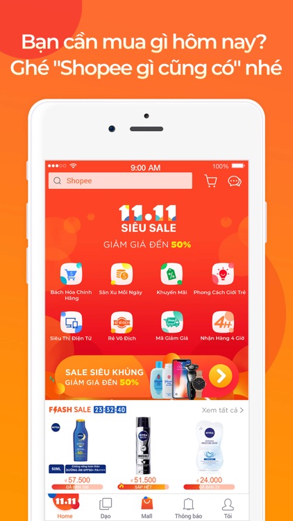 Shopee: 11.11 Siêu Sale