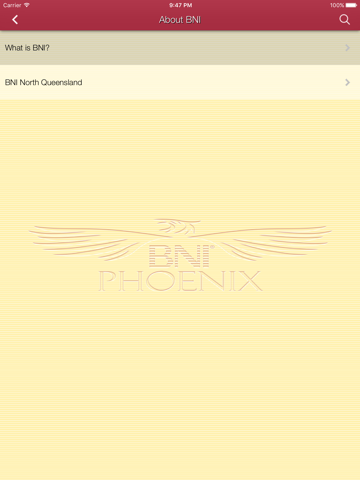 Скриншот из BNI Phoenix Cairns