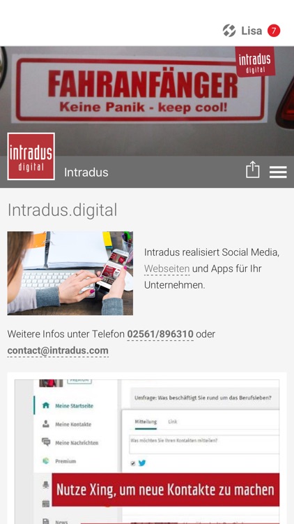 Intradus digital