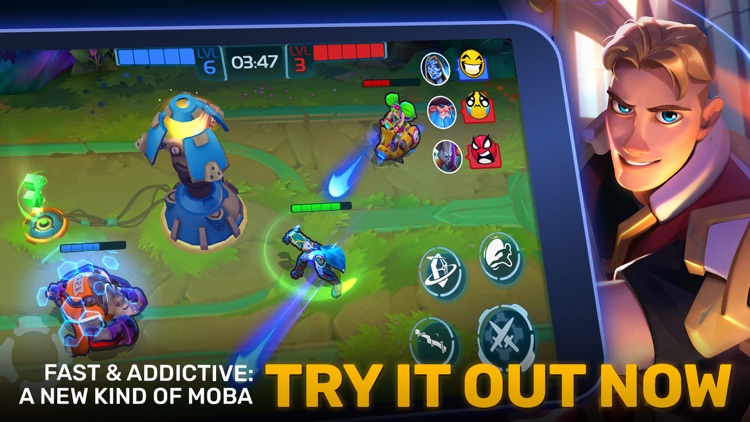 Planet of Heroes - Brawl MOBA screenshot-0