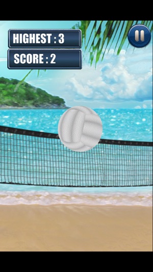 3D Beach Volleyball Finger Juggle