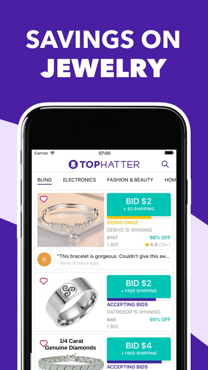Tophatter: Win Fun Discounts screenshot-5