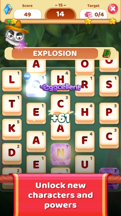 Owls and Vowels: Word Game screenshot-6