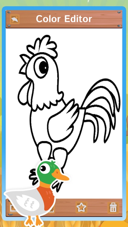 Cute Farm with Animals Coloring Pages