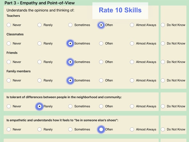 Pepi Assessment- Social Skills(圖6)-速報App