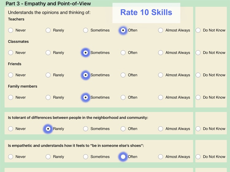 Pepi Assessment- Social Skills screenshot-5