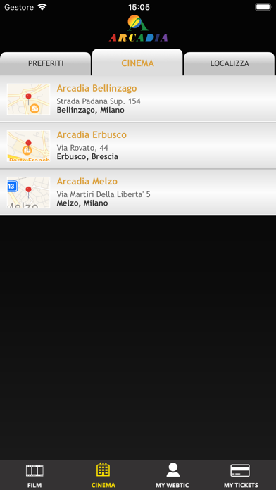 How to cancel & delete Webtic Arcadia Cinema from iphone & ipad 1