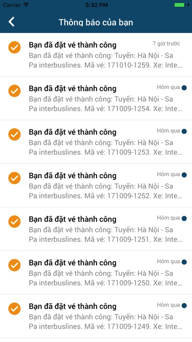 interbuslines đặt vé xe online screenshot 3