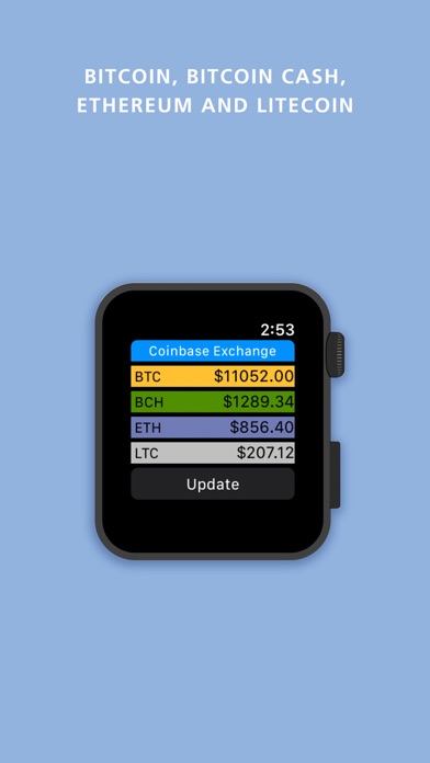 AltCoin Tracker Watch App screenshot 3