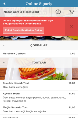 Nazar Cafe Restaurant screenshot 2