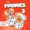 Phonics 3 Activity application for iOS provides young learners of English with the digital tools to sound out and practice words in a fun, stress-free way