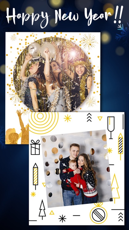 Happy New Year - Photo Frames