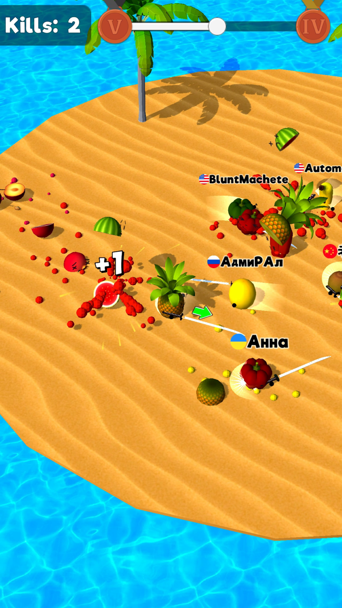 Sliced.io Juicy Fruit Arena