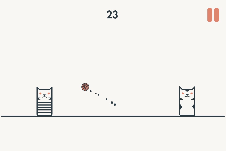 Cat Pong screenshot 2