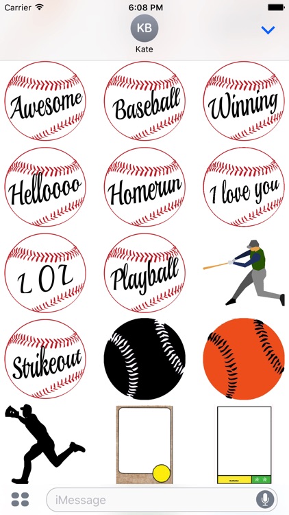 Baseball Sticker Pack Oakland Experience screenshot-3