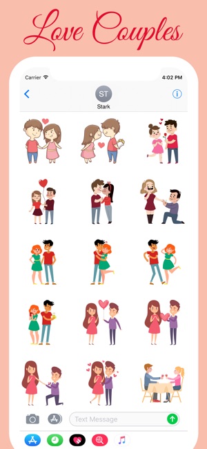 Couple Love Bird Stickers(圖2)-速報App