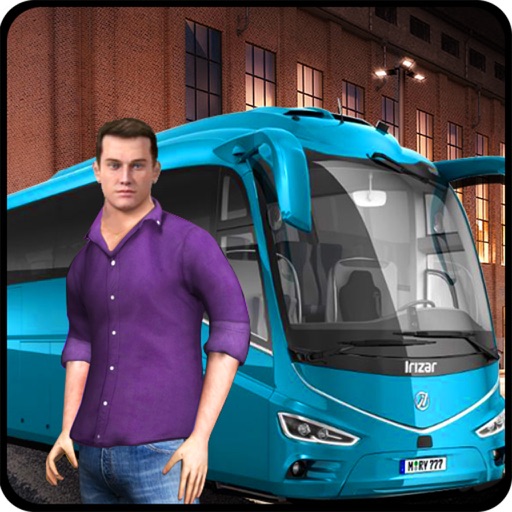 Coach Bus Driver 3d