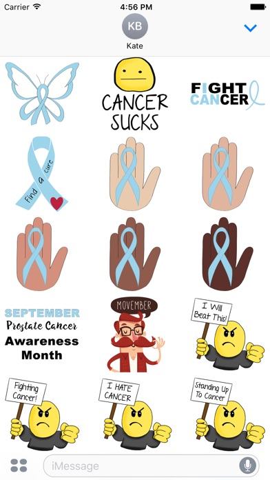 Prostate Cancer Stickers screenshot 2