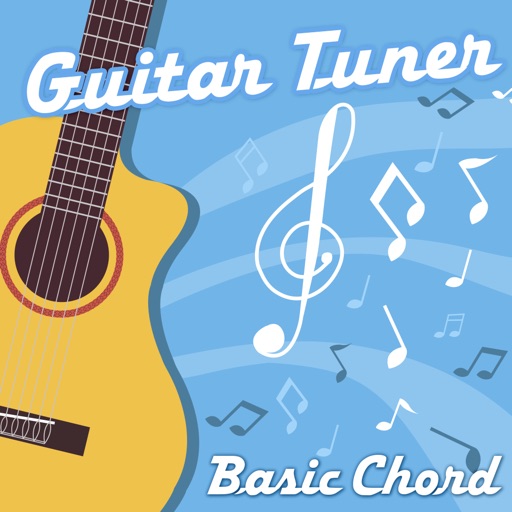 Real Guitar Tuner & Chords Icon