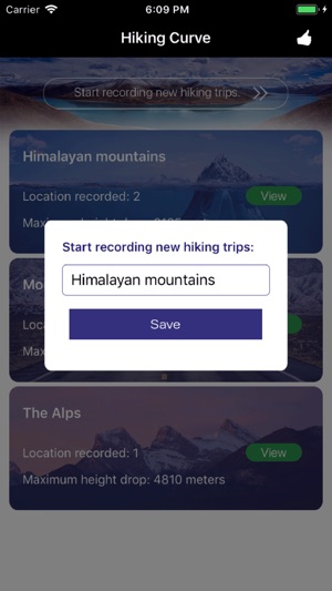 Hiking Curve:Record eachheight(圖3)-速報App