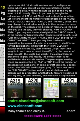 A320 Weight and Balance screenshot 4