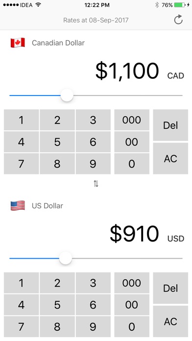 Real Currency Converter screenshot 2