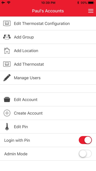 RS456-WIFI Thermostat screenshot 4