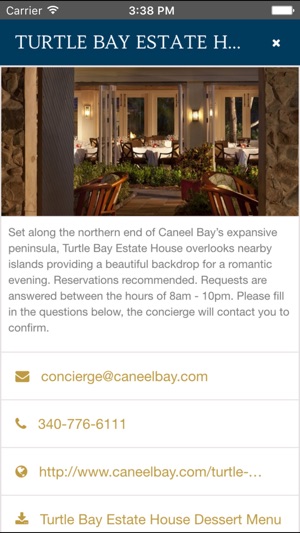 Caneel Bay Resort App(圖3)-速報App