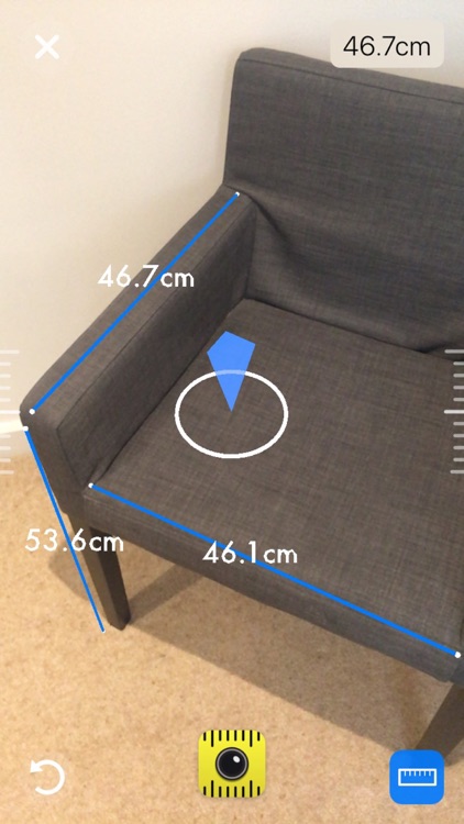 Augmented Reality Tape Measure