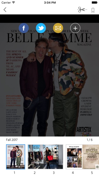 Belle Femme Magazine screenshot 2