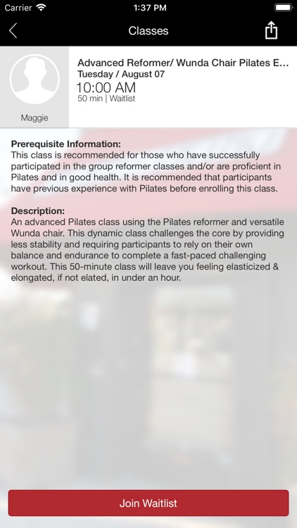 PILATES METRO screenshot-3