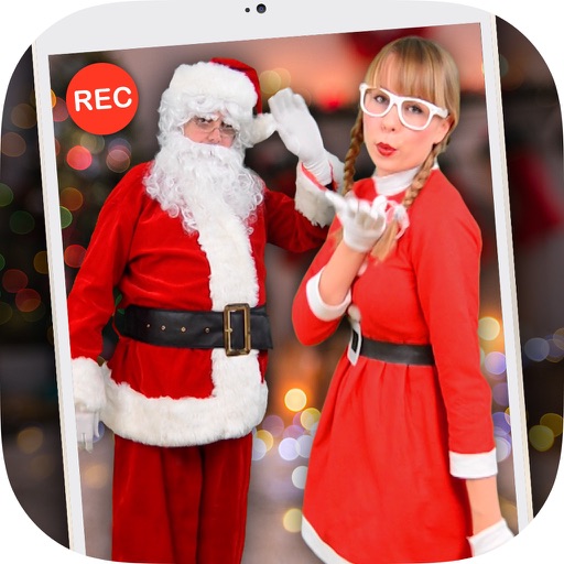 Your Video with Santa Claus. icon