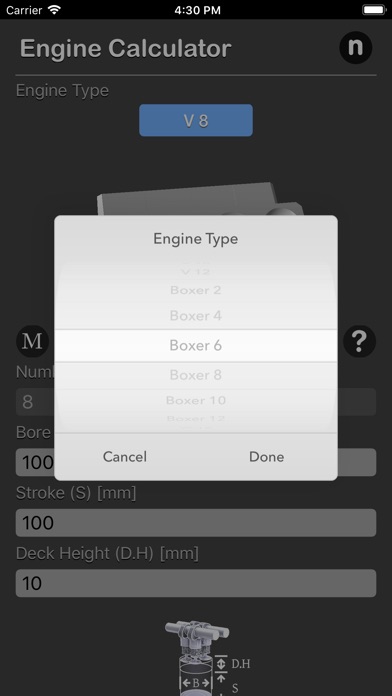 Engine Calculator Plus screenshot 3