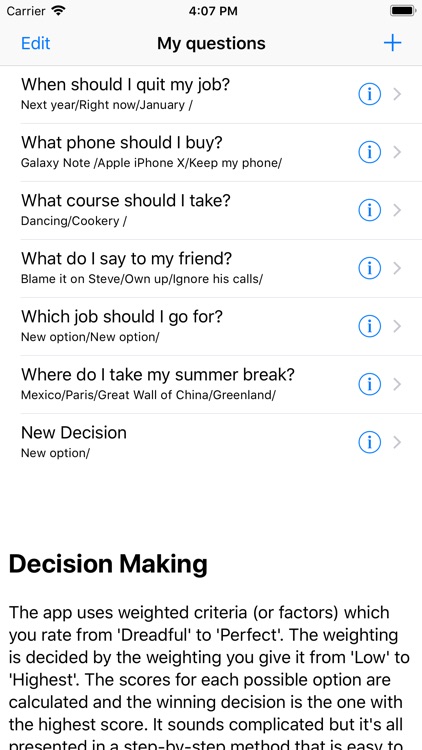 Decision Making screenshot-4