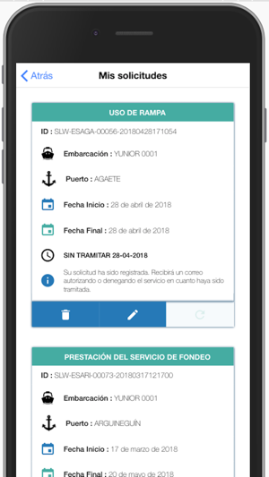 Solicitudes Puertos Canarios(圖3)-速報App