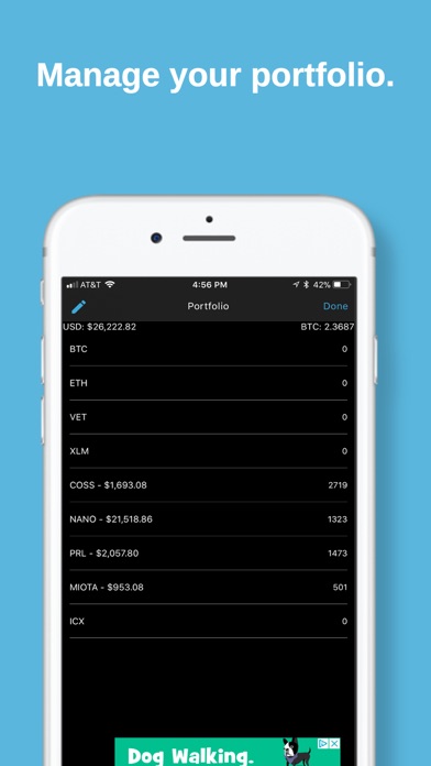 CryptoTracker screenshot 2