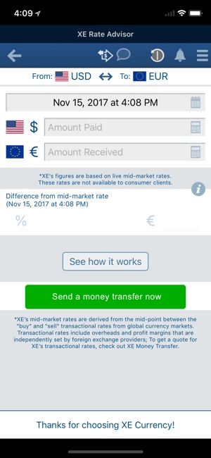 Xe Currency On The App Store - 