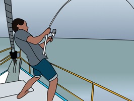 Have fun with fishing stickers