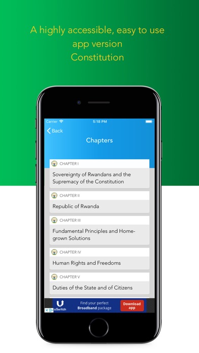 The Constitution of Rwanda screenshot 3