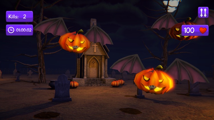 Halloween Zombie Smash Pumpkin screenshot-3