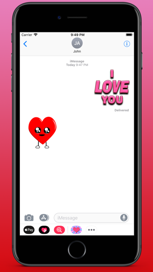 Valentine's Day Fun Stickers(圖2)-速報App