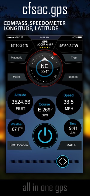 CFSAC (Compass - Speedometer)(圖1)-速報App