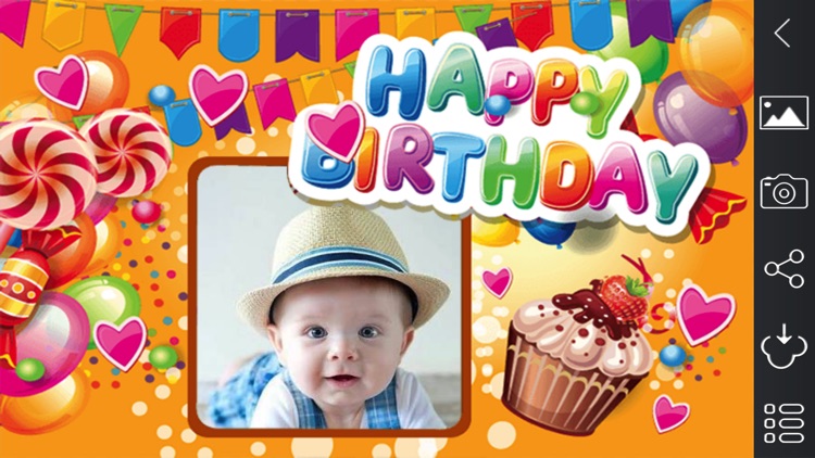 Birthday - Photo Frame Editor