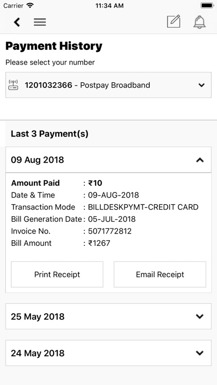 Tata Tele Broadband App screenshot-3